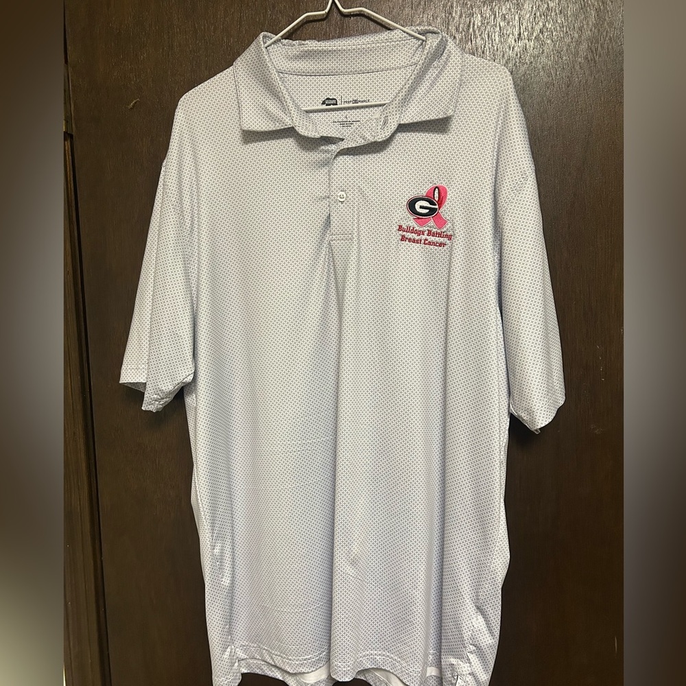 Georgia Bulldogs Battling Breast Cancer Polo